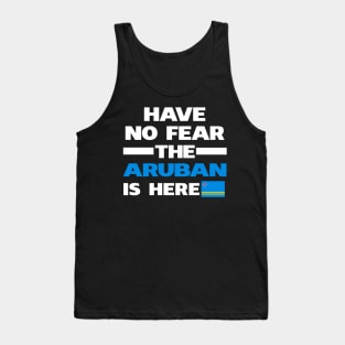 No Fear Aruban Is Here Aruba Tank Top